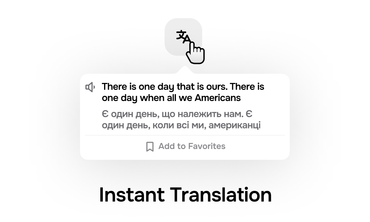 Instant Translation