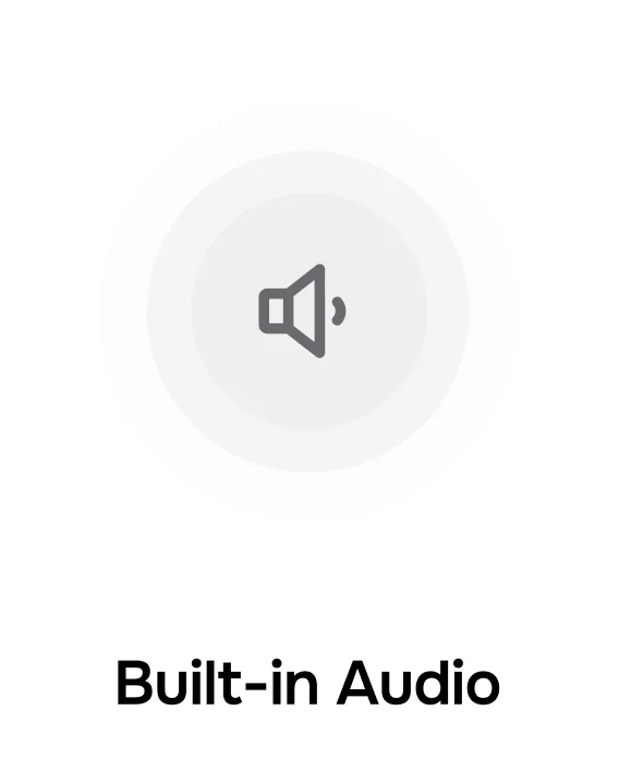 Built-in Audio
